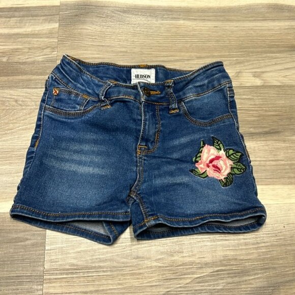 Hudson jeans denim jean shorts girls size 8 - Picture 1 of 11